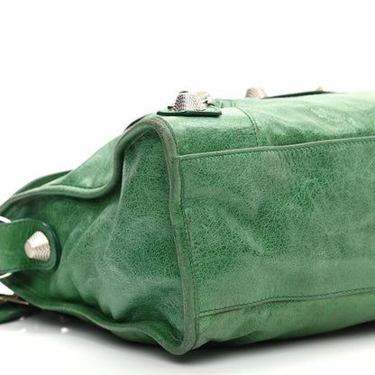 Balenciaga Agneau Giant 21 Silver Hardware City Vert Gazon 8 of 18
