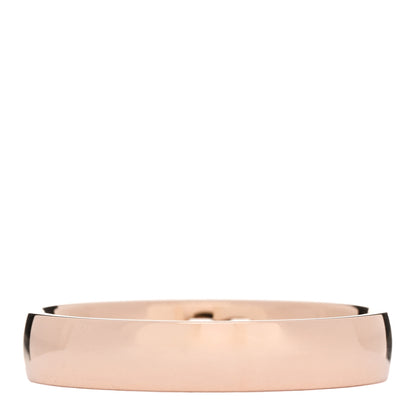 Hermes 18K Rose Gold Diamond Ever Herakles Wedding Band Ring 53 6.5 3 of 5