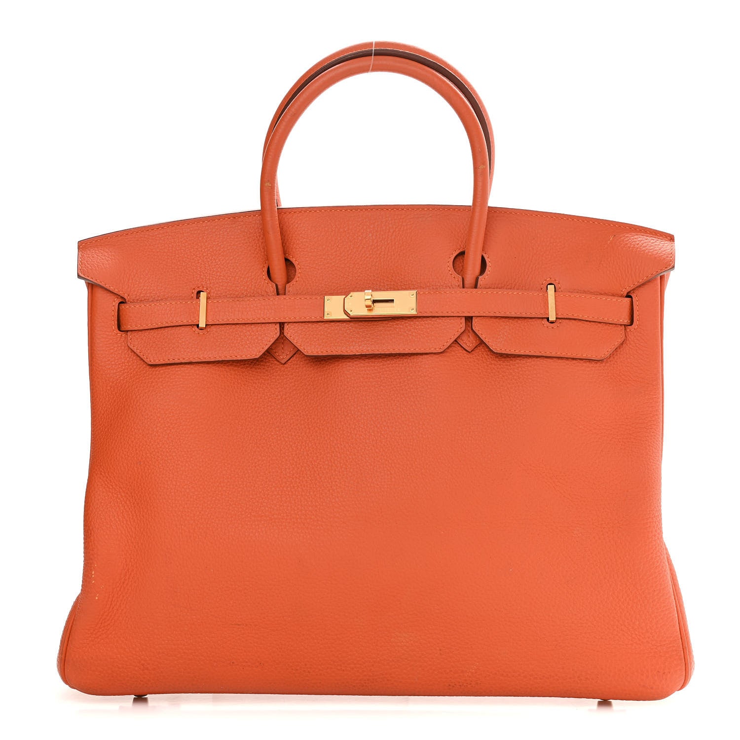Hermes Togo Birkin 40 Feu 1 of 27