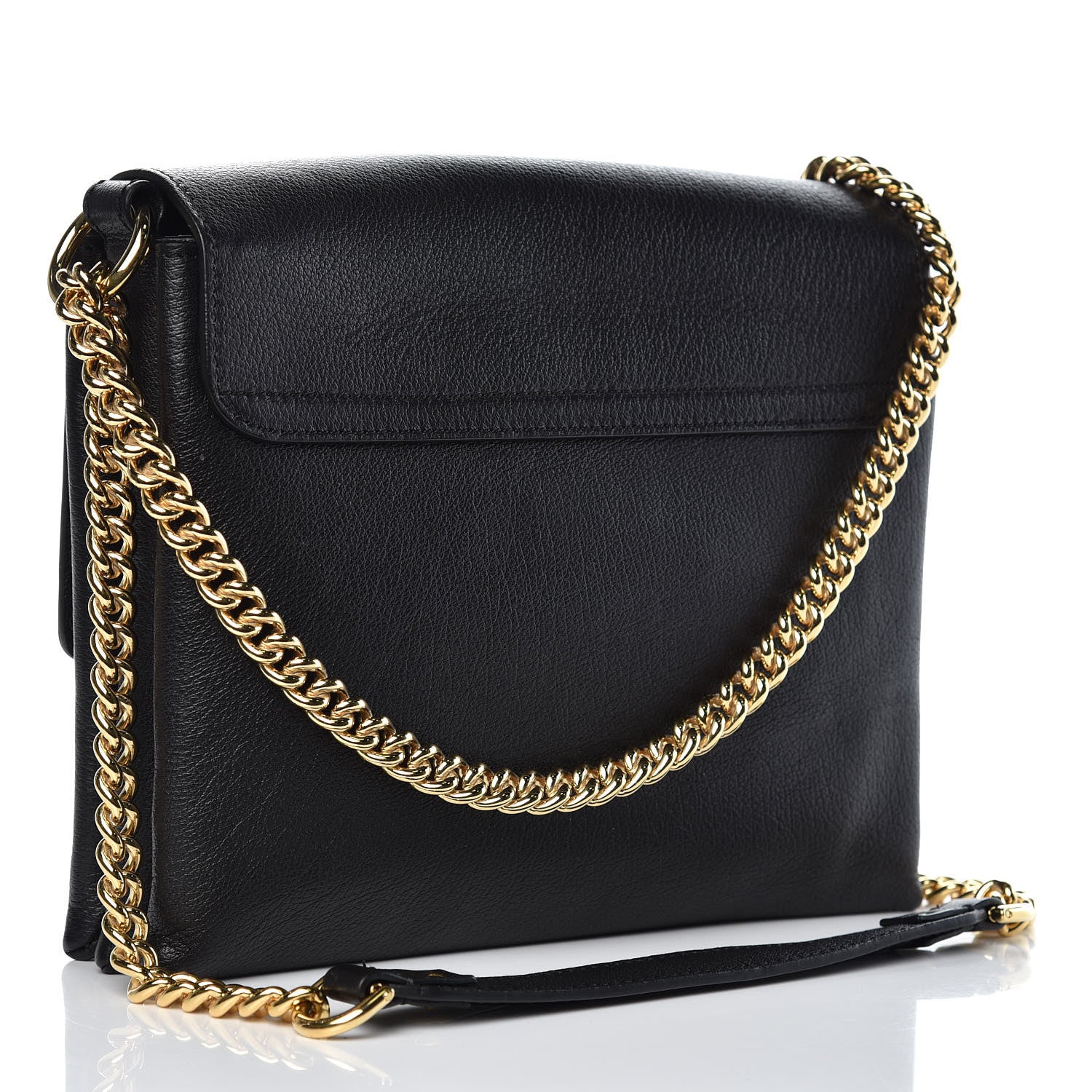 Alexander McQueen Grained Calfskin Twin Skull Crossbody Black 3 of 11