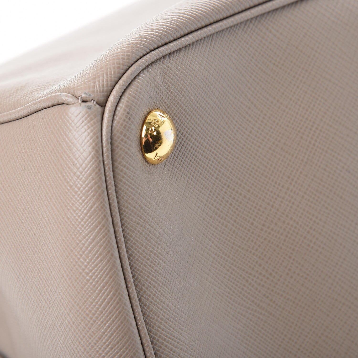 Prada Saffiano Lux Extra Large Galleria Double Zip Tote Argilla 13 of 13