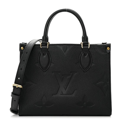 Louis Vuitton Empreinte Monogram Giant Onthego PM Black 1 of 10