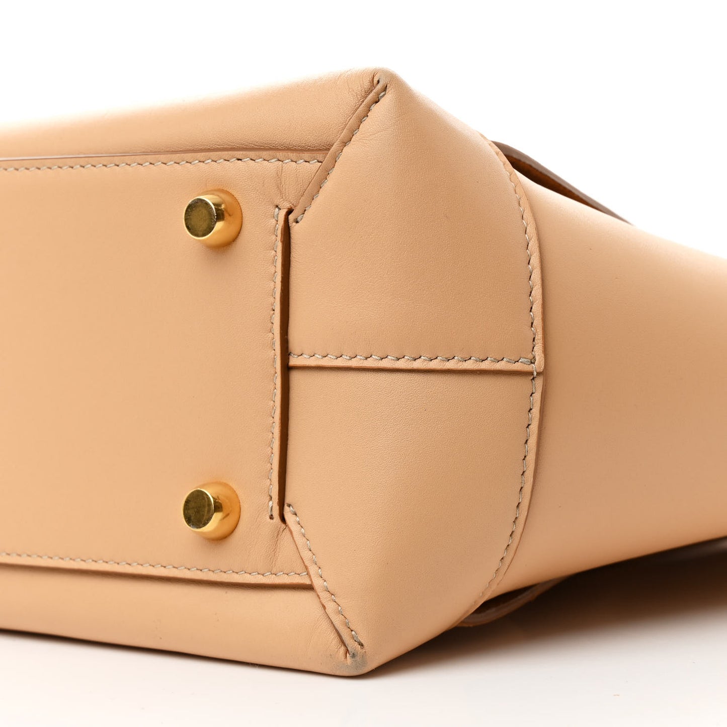 Calfskin Maxi Intrecciato Medium Arco Nude