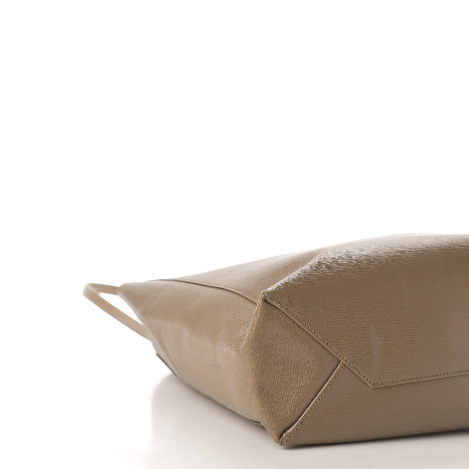 Celine Liege Calfskin Small Vertical Cabas Taupe 9 of 12