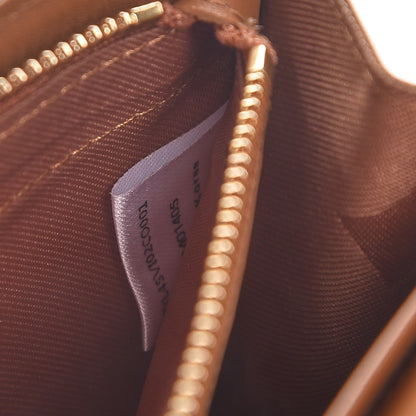 MCM Visetos Studded Chain Wallet Cognac 8 of 9