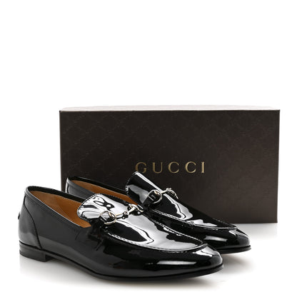 Gucci Patent Womens Jordaan Loafers 40 Black 10 of 10