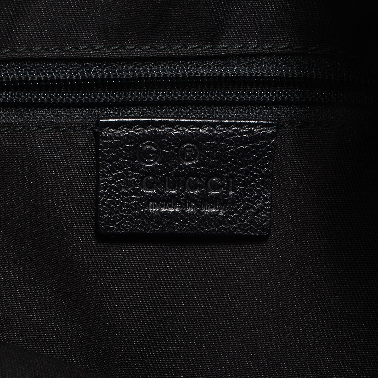 Guccissima Hobo Black