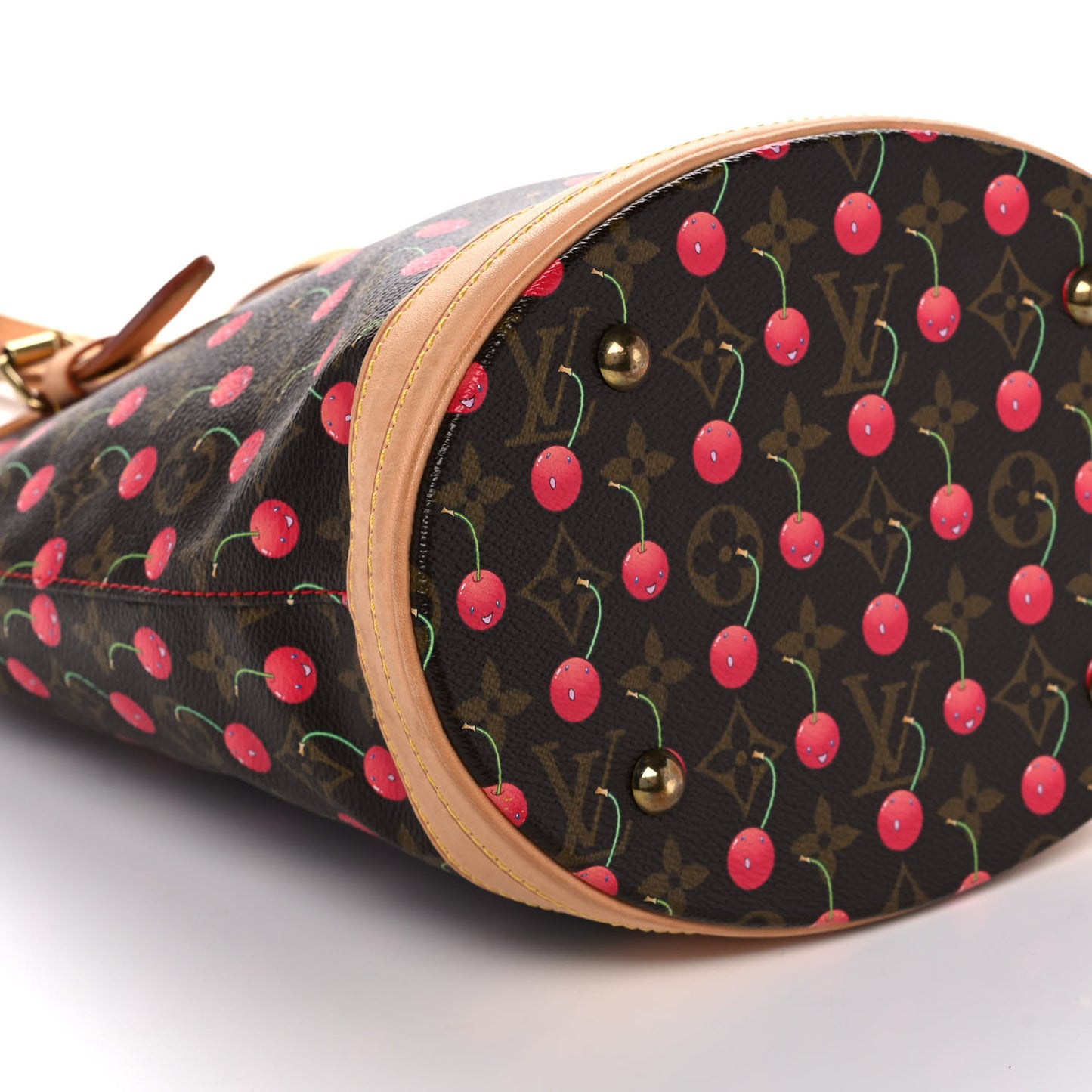 Monogram Cerises Bucket Bag