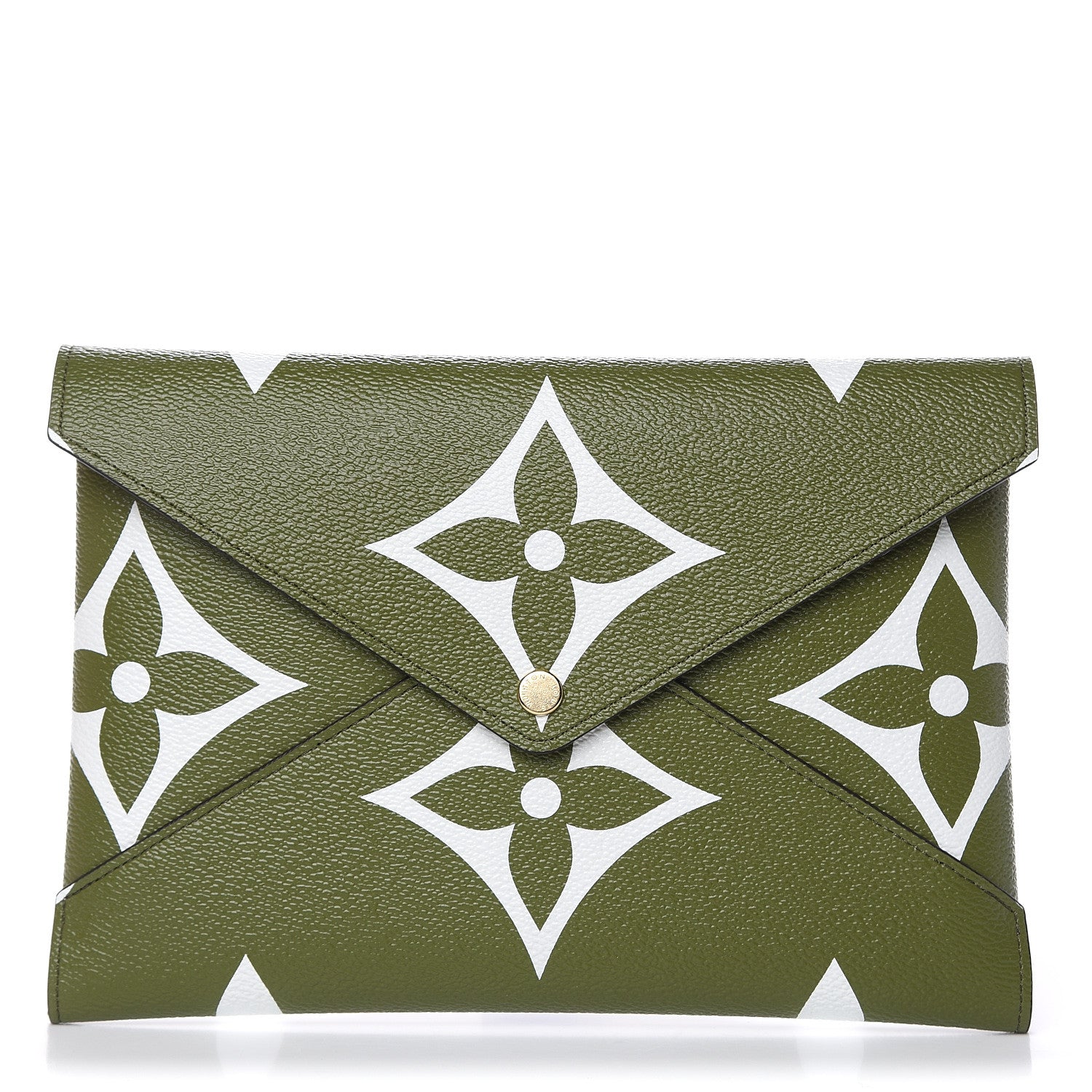 Louis Vuitton Monogram Giant Large Kirigami Pochette Kaki 1 of 6