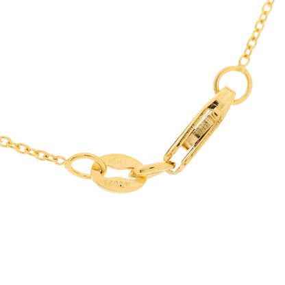 Roberto Coin 18K Yellow Gold Diamond Love Letter R Pendant Necklace 4 of 5