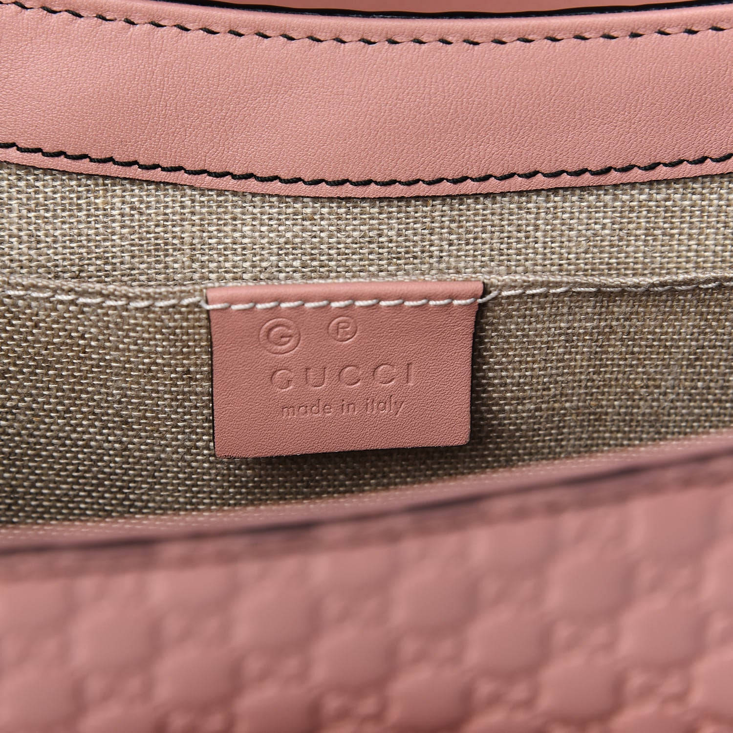 Gucci Microguccissima Medium Emily Chain Shoulder Bag Soft Pink 5 of 8