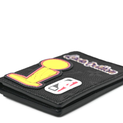 Louis Vuitton X NBA Grained Calfskin Monogram Pocket Organizer Black 12 of 13