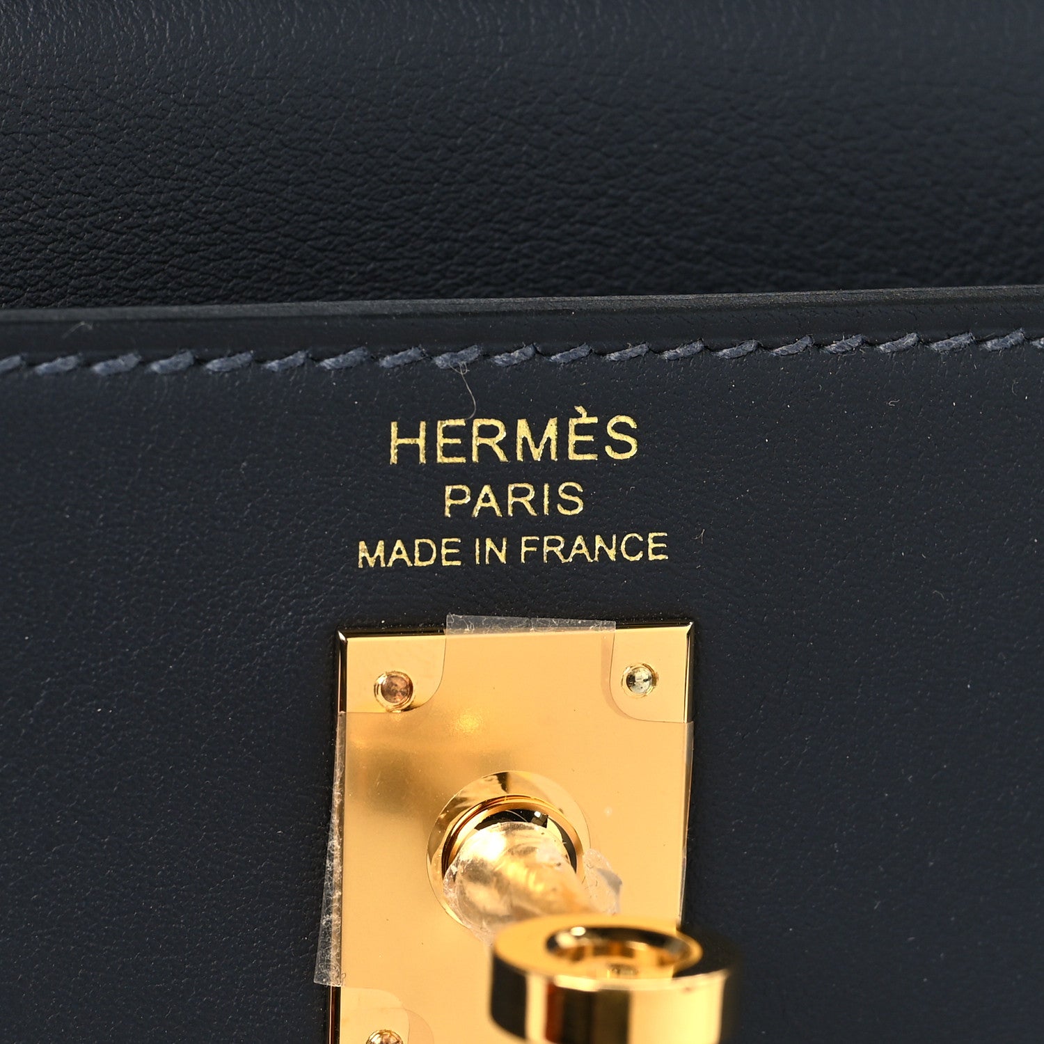 Hermes Swift Kelly Retourne 25 Bleu Indigo 6 of 13