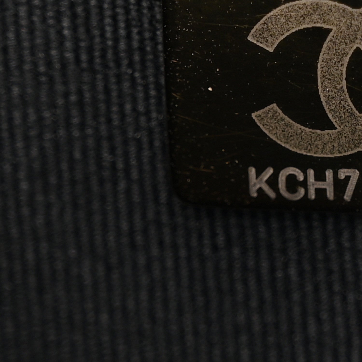 Chanel Caviar Quilted Crystal CC Wallet On Chain WOC Black 8 of 15