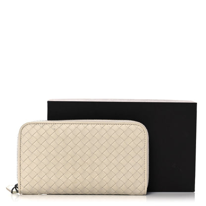 Bottega Veneta Nappa Intrecciato Zip Around Wallet Limo 13 of 13