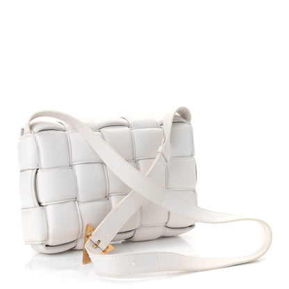 Bottega Veneta Nappa Maxi Intreccio Padded Cassette Crossbody Bag Chalk 3 of 8