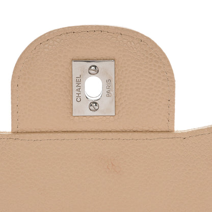 Chanel Caviar Quilted Jumbo Double Flap Beige Clair 6 of 8