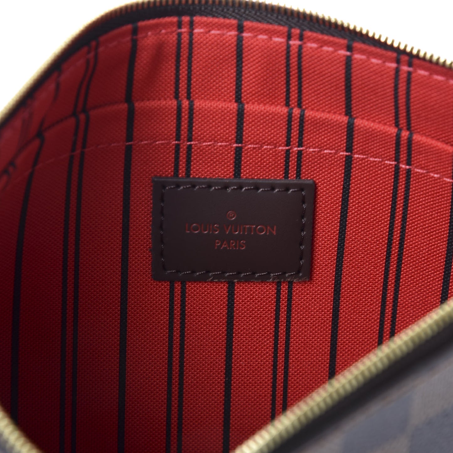 Damier Ebene Neverfull MM GM Pochette