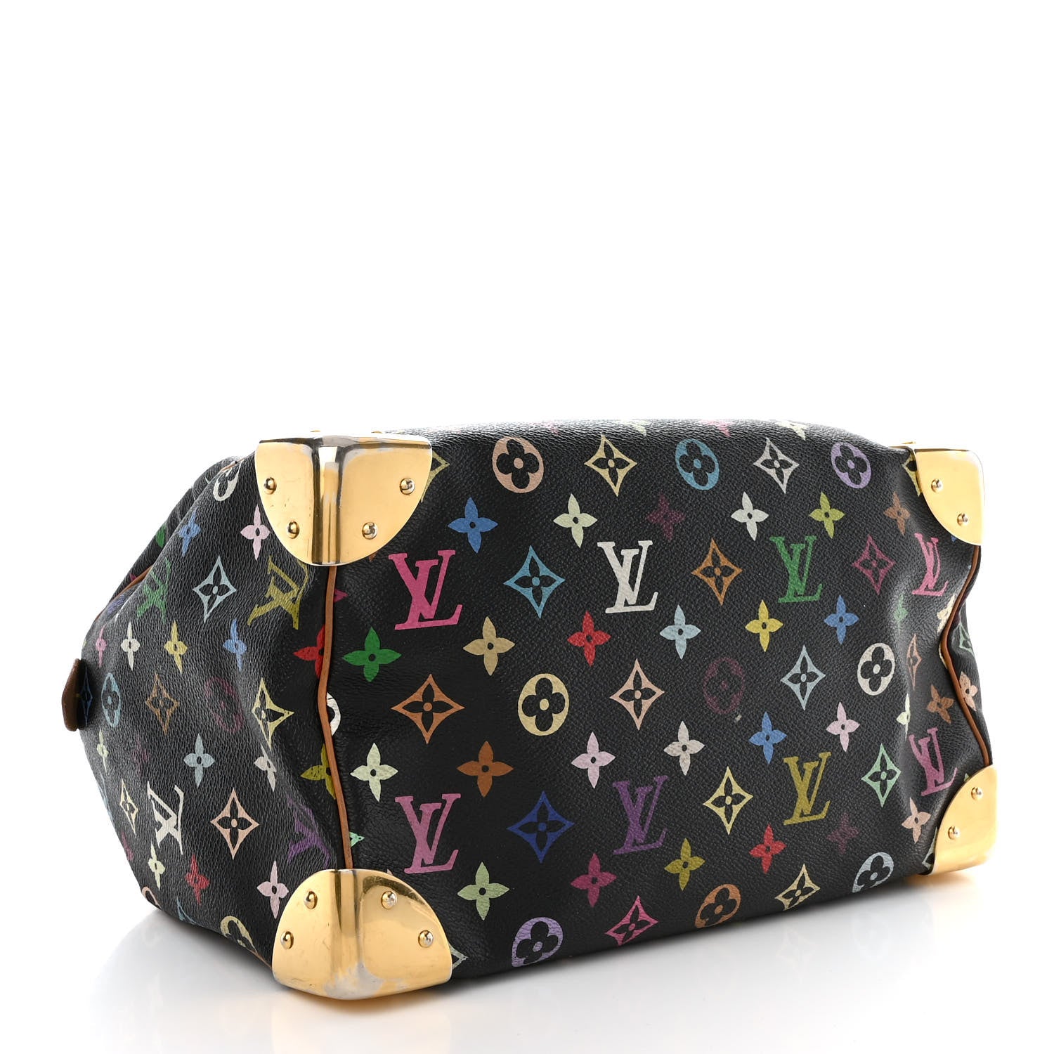 Louis Vuitton Monogram Multicolor Speedy 30 Black 4 of 15