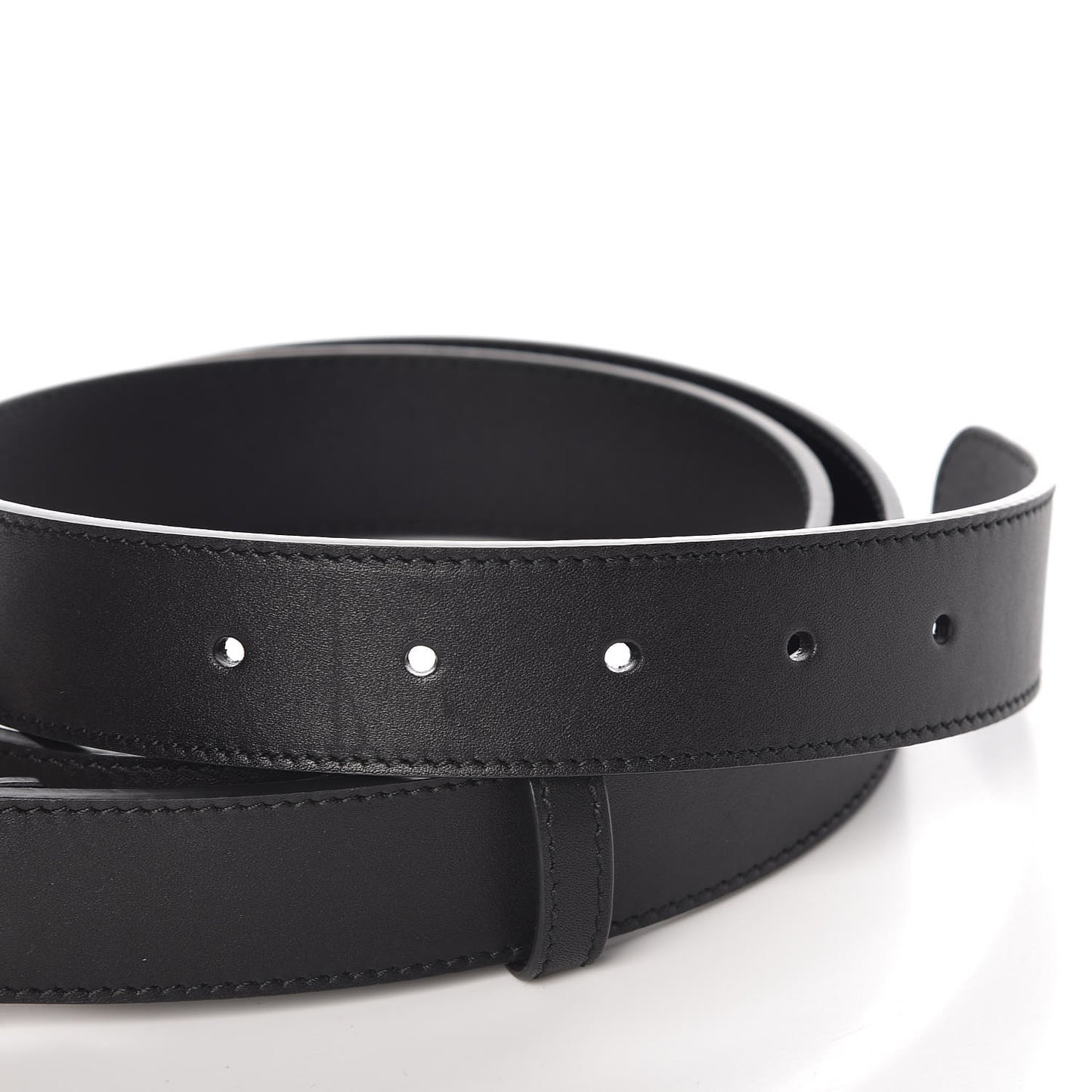 Calfskin Double G 30mm Belt 100 40 Black