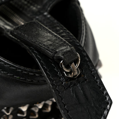 Burberry Lambskin Studded Small Edenham Satchel Black 27 of 35