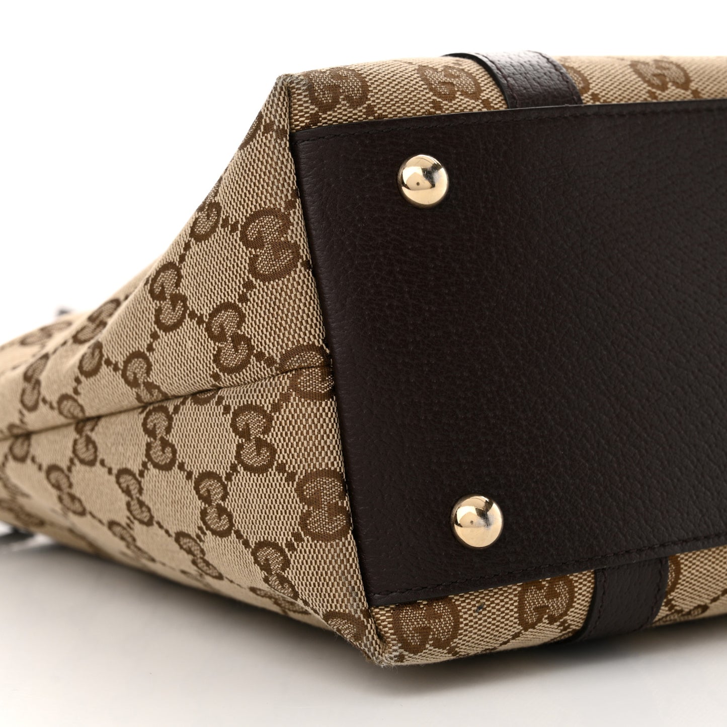 Monogram Medium Abbey Tote Brown