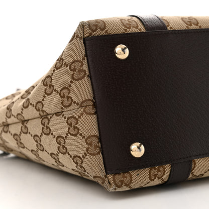 Gucci Monogram Medium Abbey Tote Brown 9 of 14