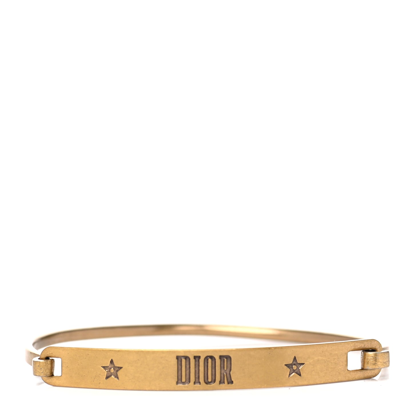 Metal Crystal Dio(r)evolution Cuff Gold