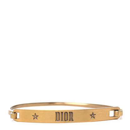 Christian Dior Metal Crystal Dio(r)evolution Cuff Gold 1 of 5