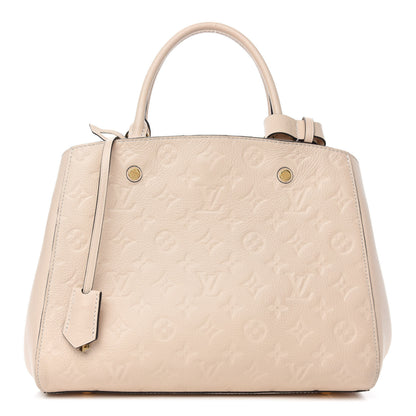 Louis Vuitton Empreinte Montaigne MM Neige 1 of 15
