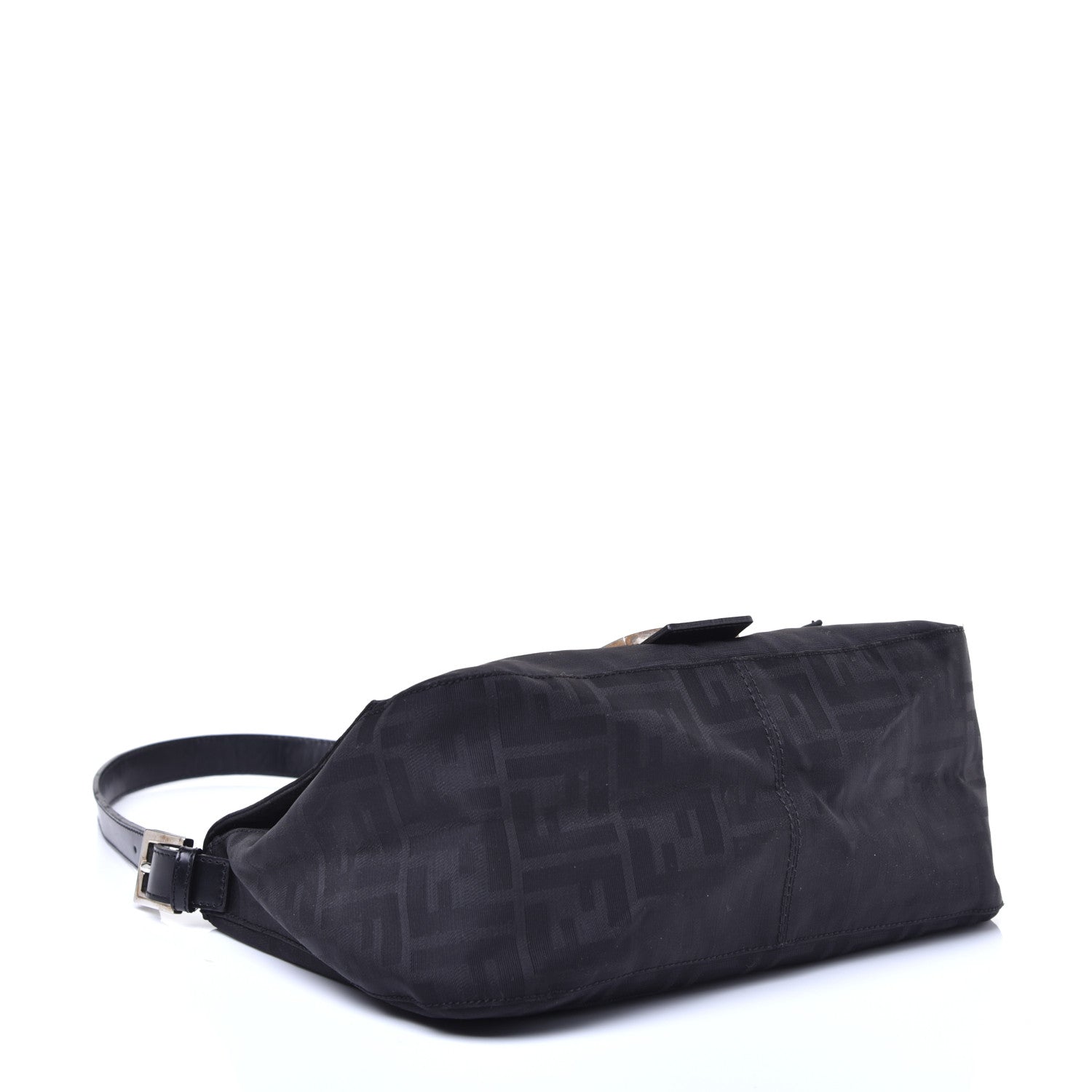 Fendi Zucca Mama Baguette Black 4 of 9