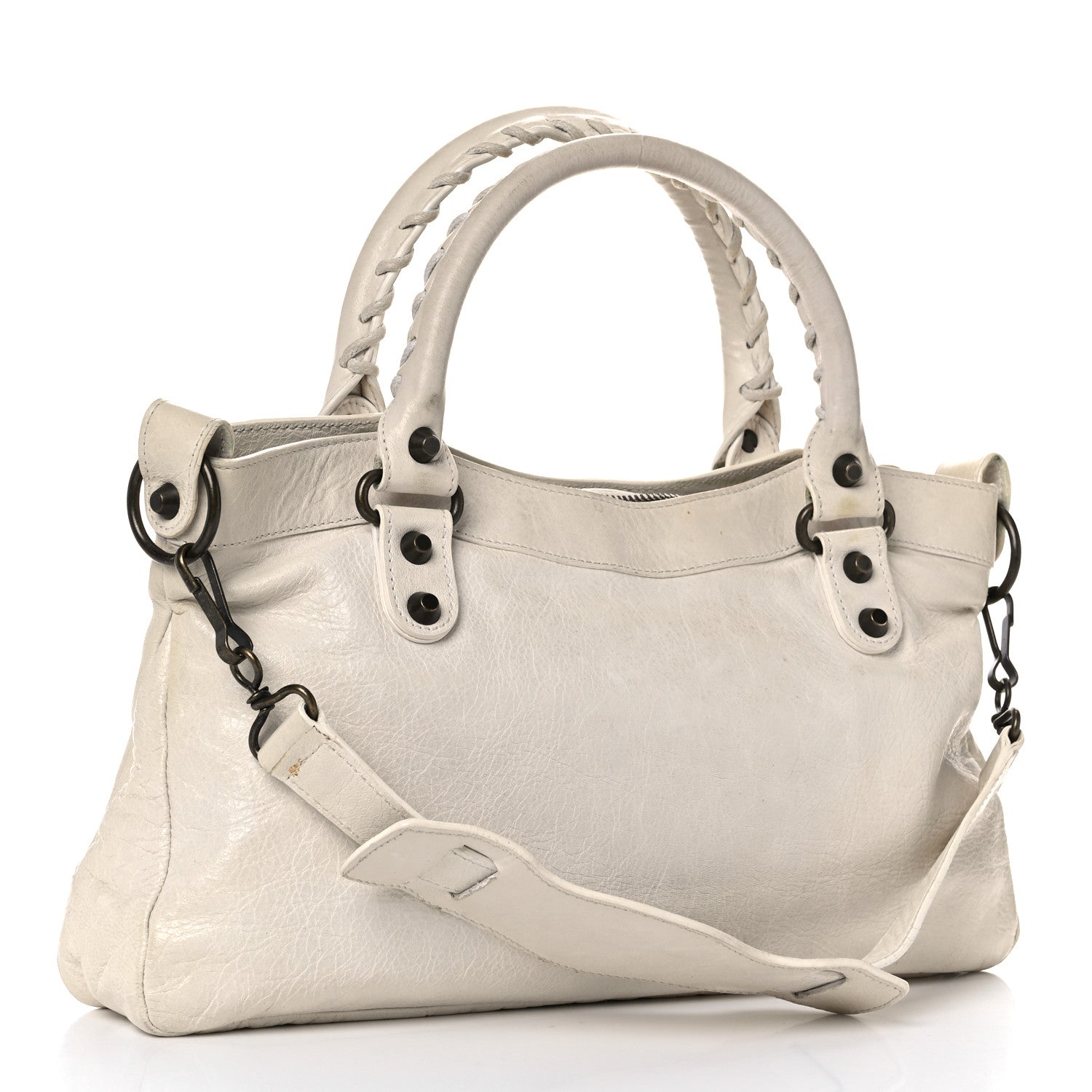 Balenciaga Chevre Classic Hardware First White 3 of 30