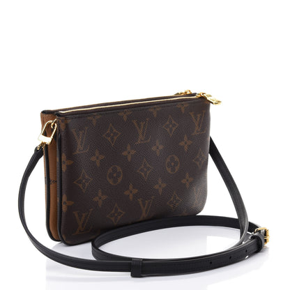Louis Vuitton Reverse Monogram Giant Double Zip Pochette 2 of 4