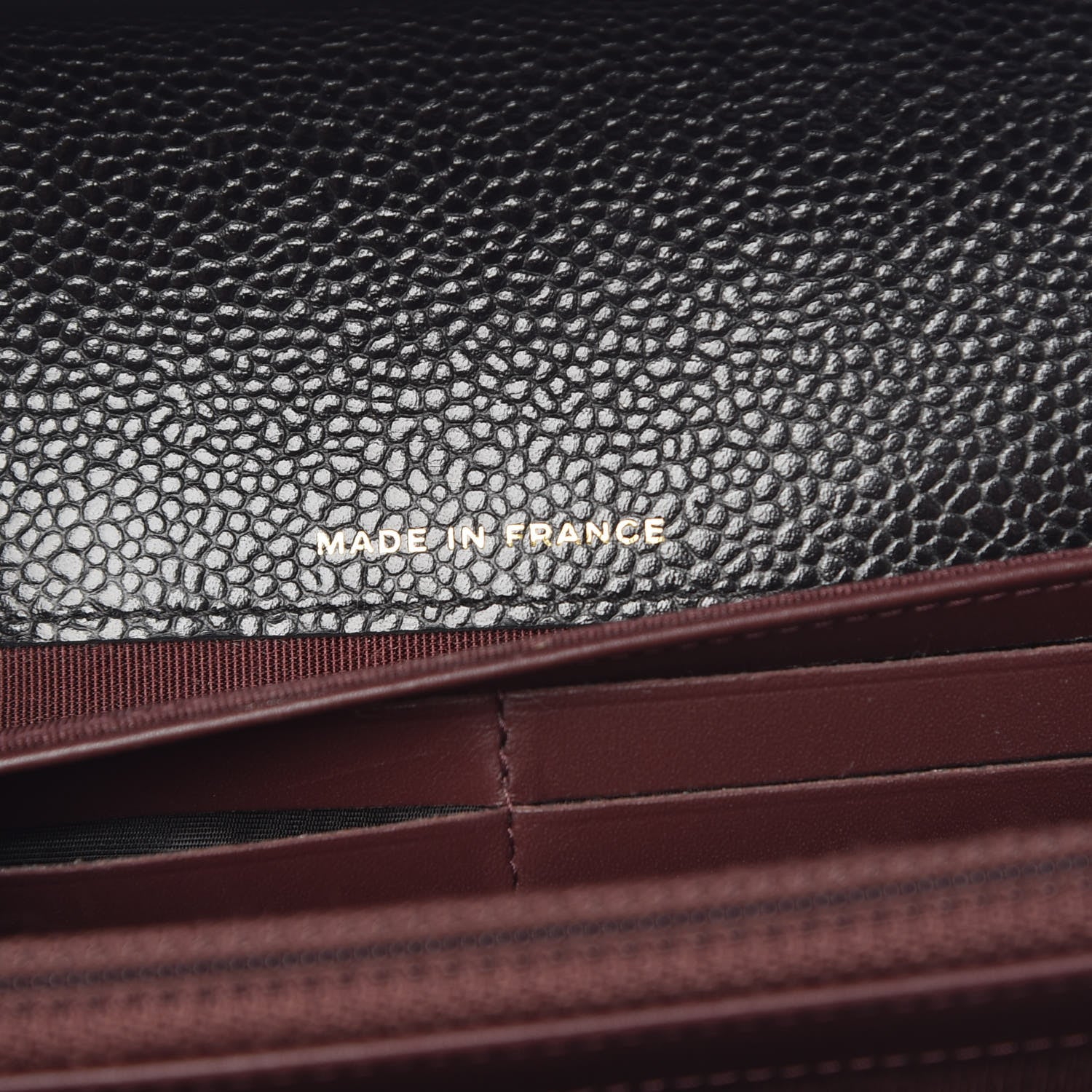 Chanel Caviar Quilted Large Flap Wallet Black 9 of 11