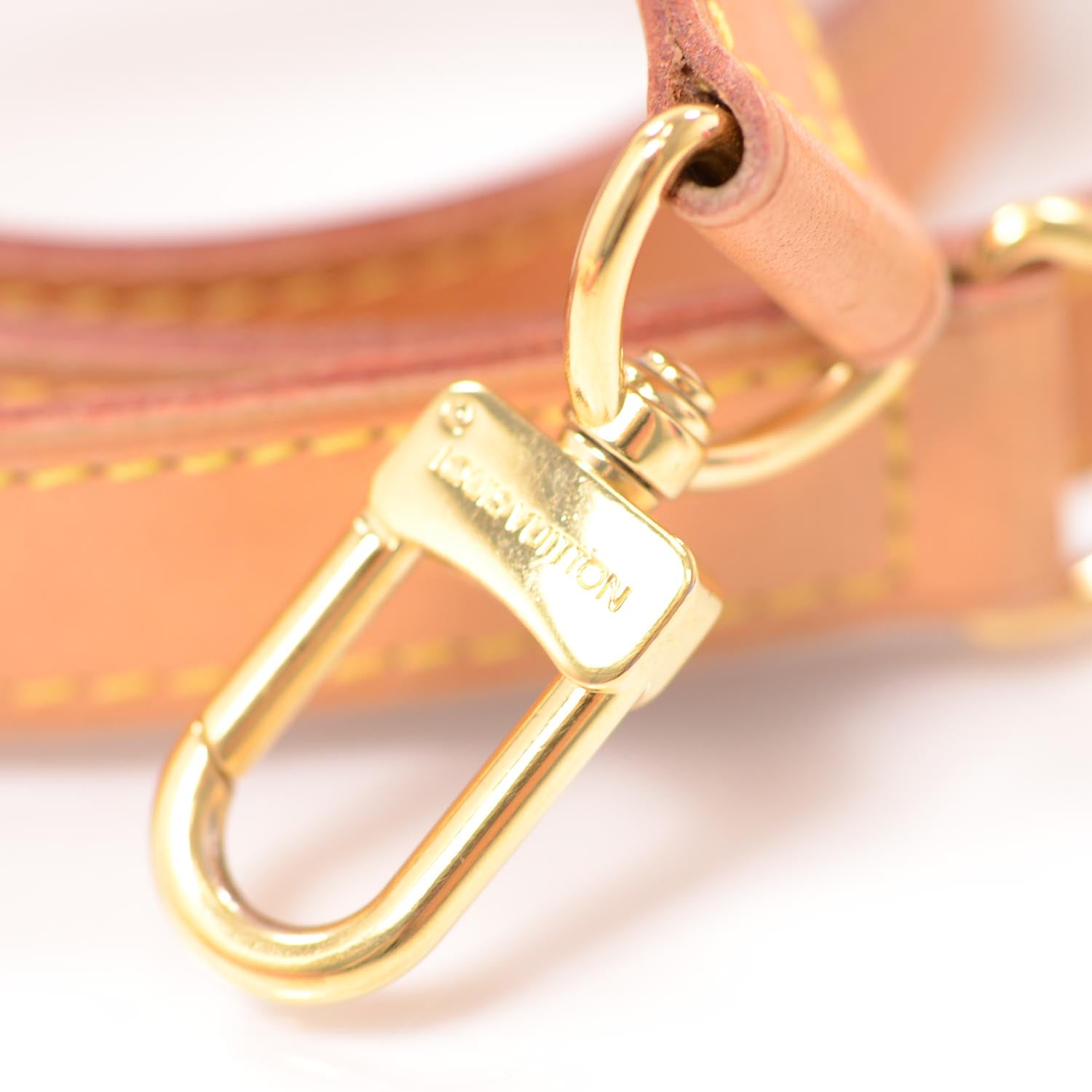 Louis Vuitton Vachetta Leather Adjustable Strap 3 of 4