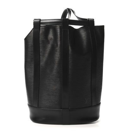 Louis Vuitton Epi Randonnee PM Black 1 of 10