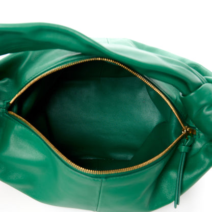 Bottega Veneta Nappa Mini Double Knot Bag Racing Green 5 of 11