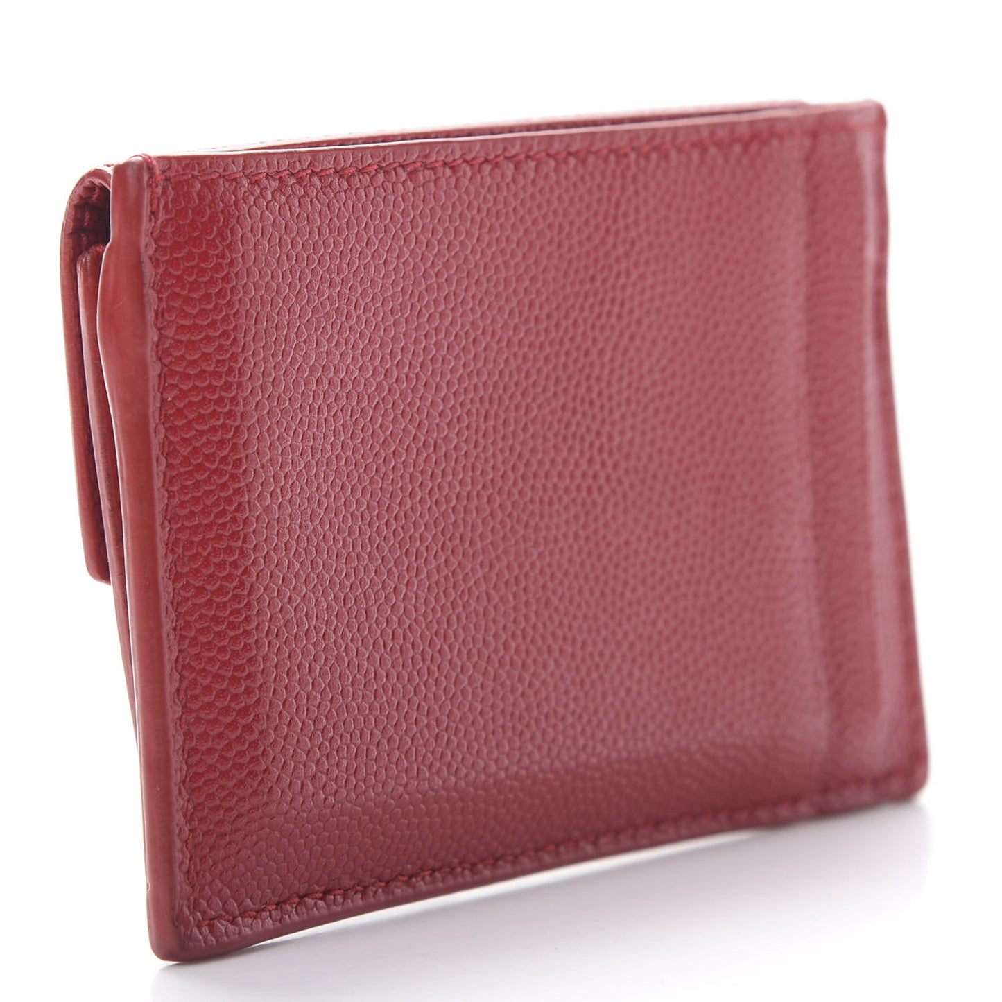 Grain De Poudre Uptown Monogram Card Case New Red