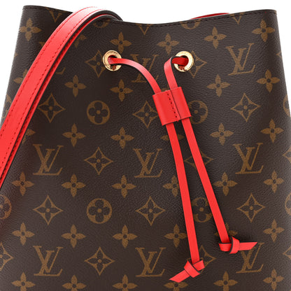 Louis Vuitton Monogram Neonoe MM Coquelicot 7 of 9