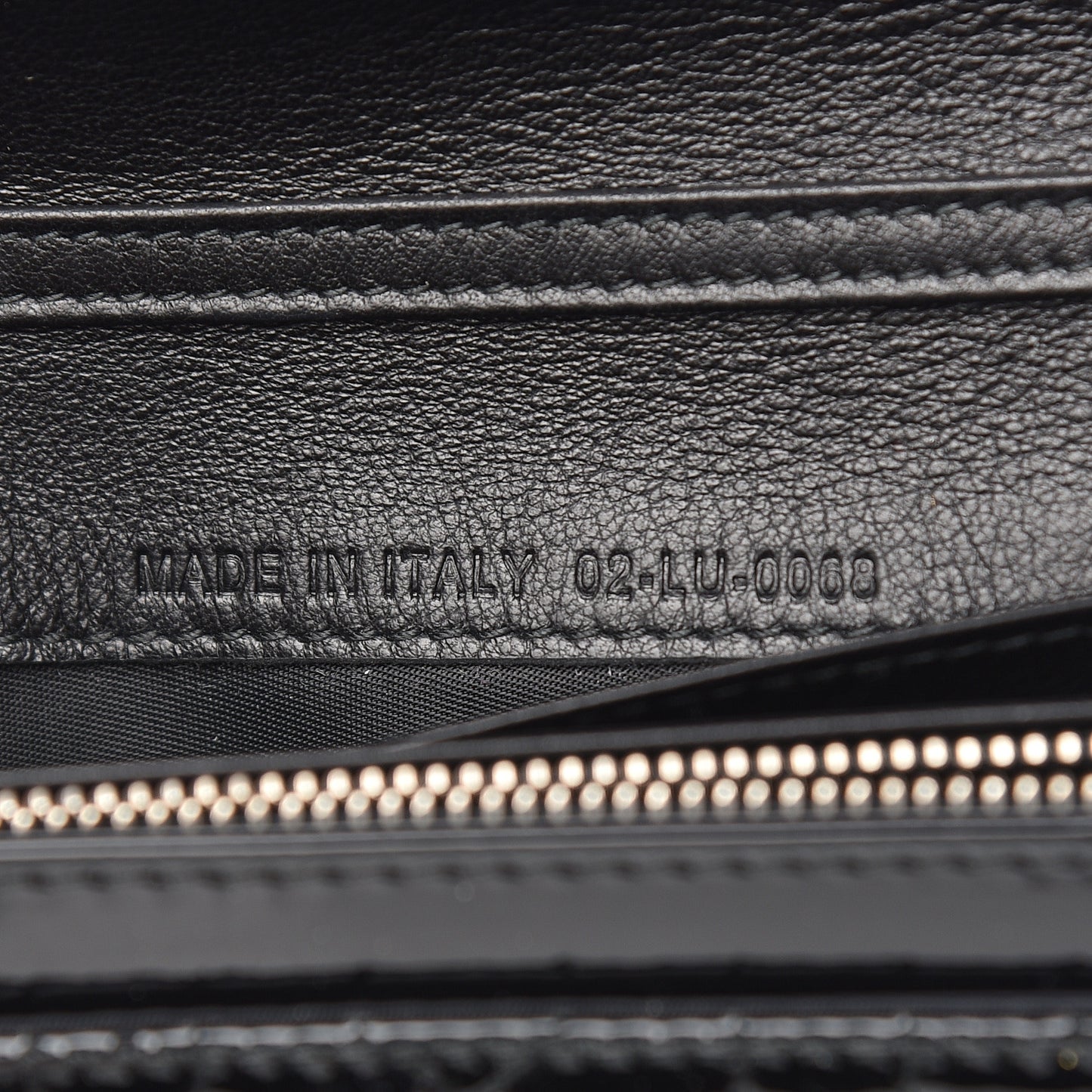 Patent Cannage Rendez-vous Chain Wallet Black