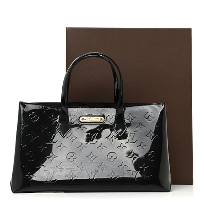 Louis Vuitton Vernis Wilshire PM Blue Infini 13 of 13