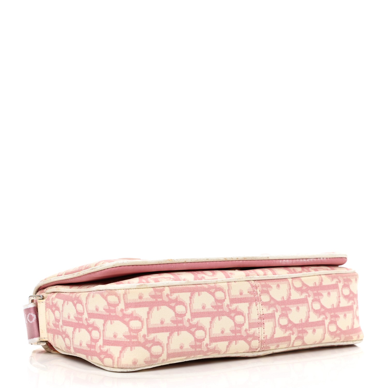 Christian Dior Monogram Girly Flap Reporter Rose Clair 3 of 15