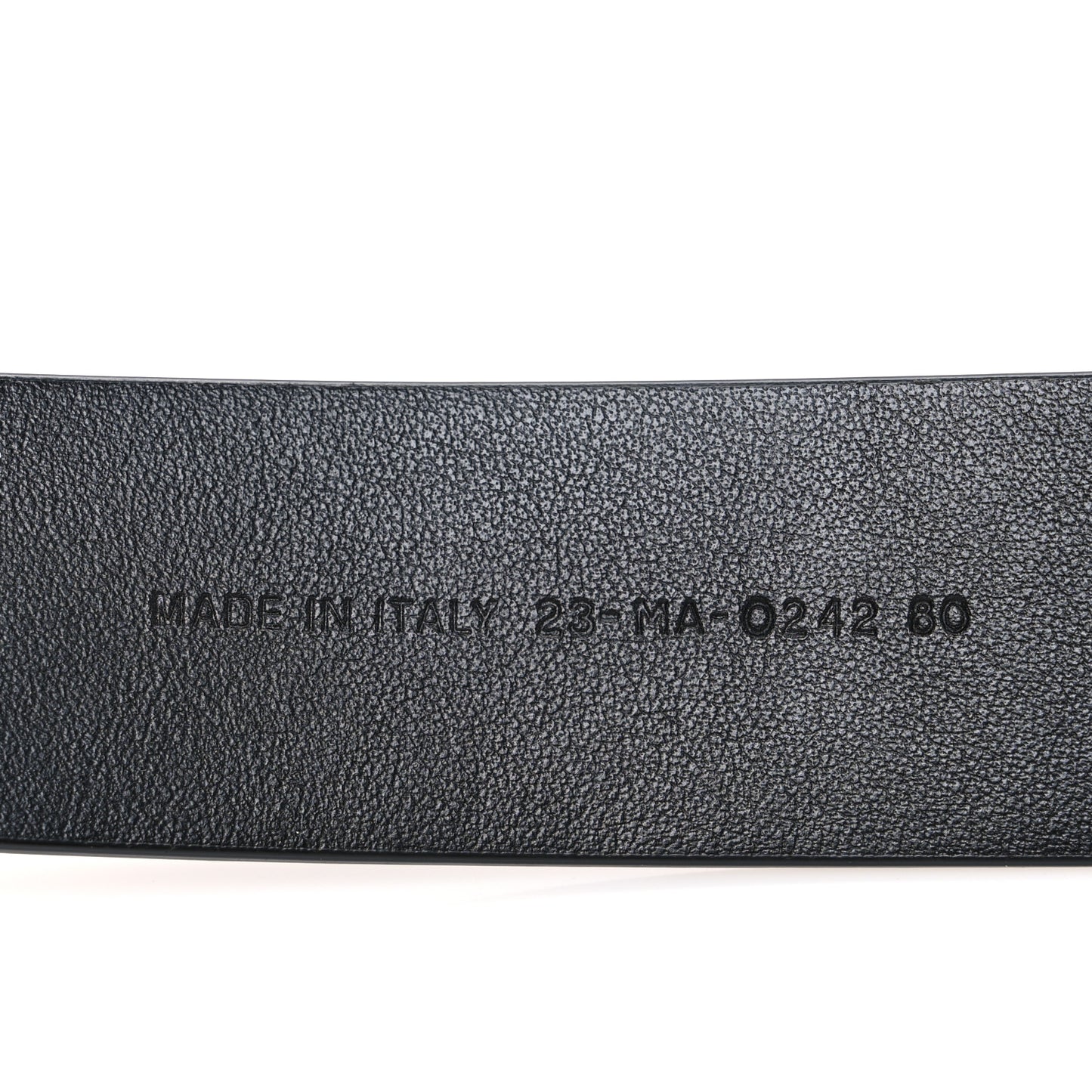 Calfskin 30 Montaigne 35mm Belt 80 32 Black