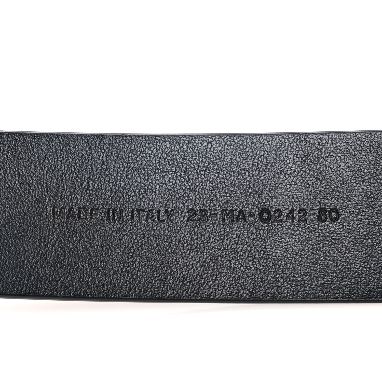 Christian Dior Calfskin 30 Montaigne 35mm Belt 80 32 Black 6 of 6