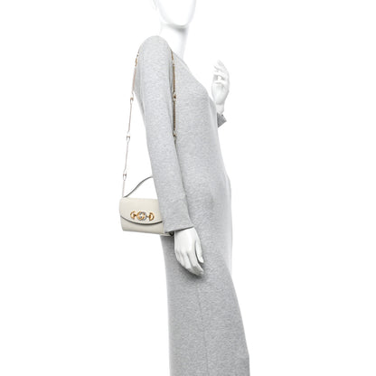 Gucci Smooth Calfskin Mini Zumi Shoulder Bag Mystic White 2 of 12