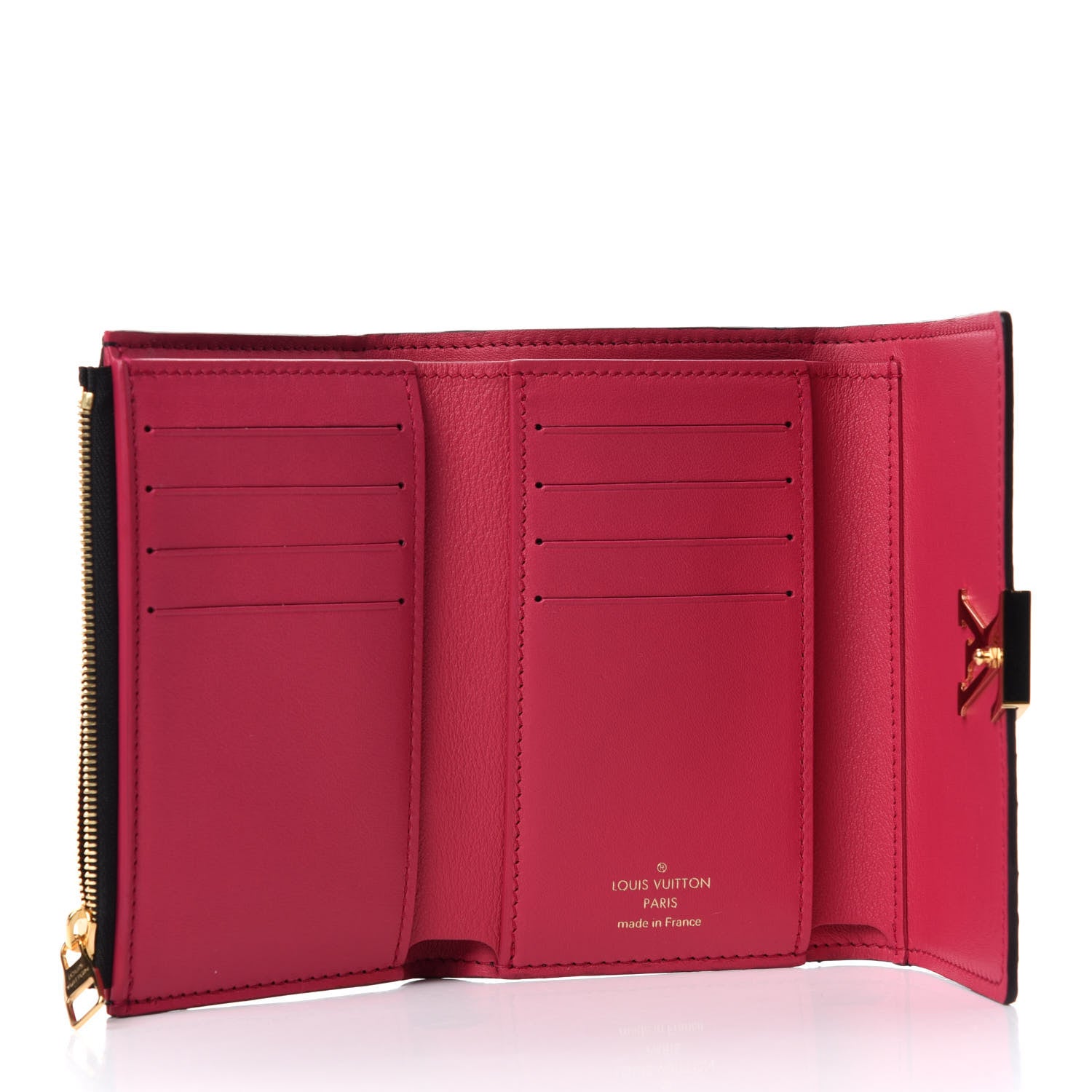 Louis Vuitton Taurillon Capucines Compact Wallet Black 5 of 8