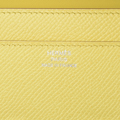 Hermes Epsom Constance Long Wallet Soufre 6 of 8