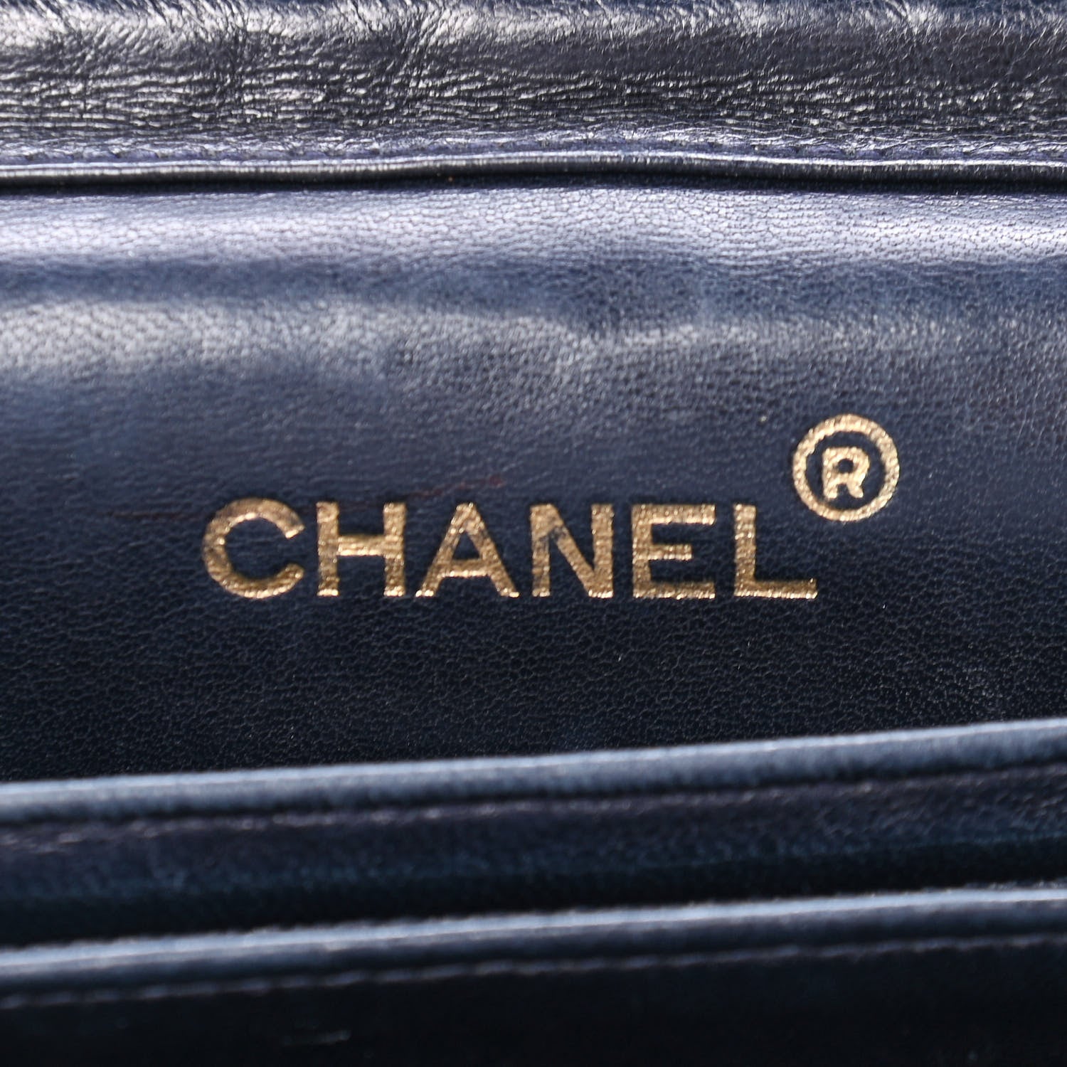 Chanel Lambskin Quilted Medium Single Flap Navy 5 of 8