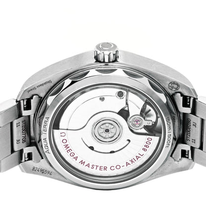 Omega Stainless Steel Diamond Mother of Pearl 34mm Seamaster Aqua Terra Co-Axial Master Chronometer Automatic Watch 220.10.34.20.55.001 4 of 5