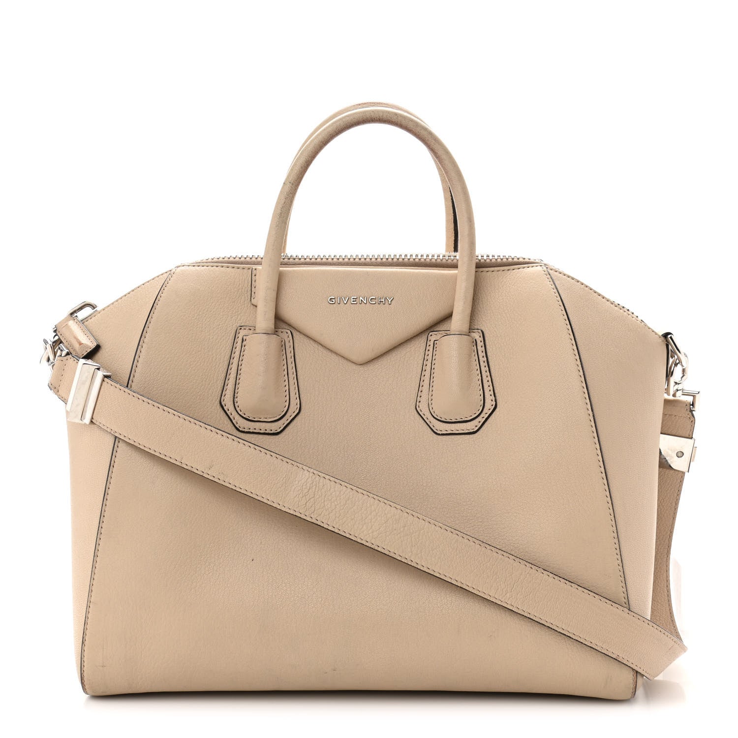 Givenchy Sugar Goatskin Medium Antigona Nude 1 of 18